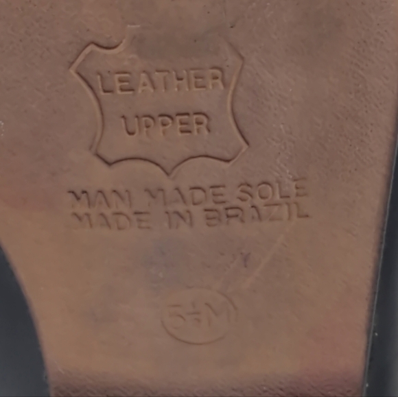 Vintage Partners Sz 5.5 Black Loafers for Women 1980s - Picture 8 of 8